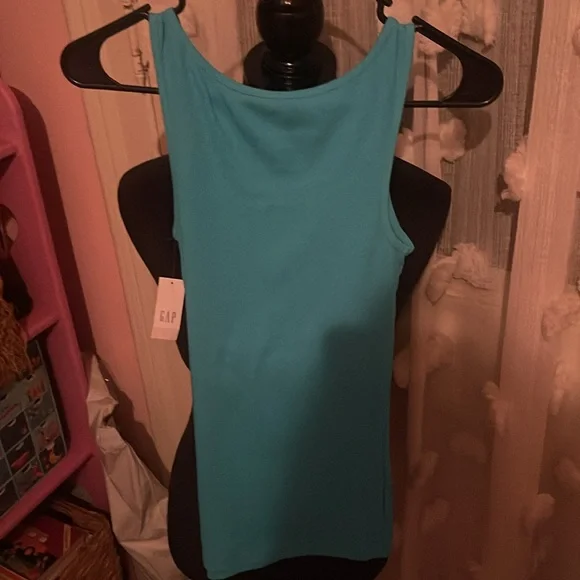 GAP Women's Blue Tank Top - Picture 3 of 3